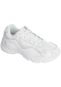 Кроссовки ATHLECIA "CHUNKY Leather Trainers", в спортивном стиле, белый