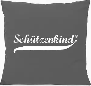 Подушка для дивана Hellweg Printing Company, винтажный подарок для детей, 40x40 см, с наполнителем из серо-стального хлопка, сувенир для детей, посвященный стрельбе Hellweg Druckerei