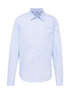 Рубашка на пуговицах стандартного кроя About You FRITZ, светло-синий