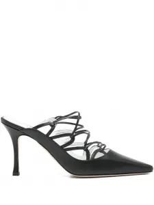 Мюли Netas Manolo Blahnik, черный