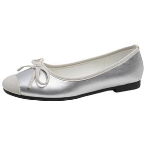 Повседневные женские туфли TAFN, серебро