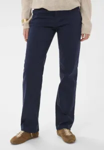 Брюки прямого кроя из саржи crsophia lp coco fit Cream, Navy Blazer