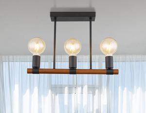 Потолочный светильник Globo Lighting Heinrich Typ A, железо - 3 пламени