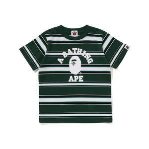 Футболка SS25 для детей 3-7 лет A BATHING APE, зеленый