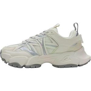 Износостойкие низкие кроссовки для бега Unisex Beige MLB, бежевый