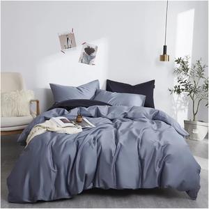 IBDRYKK Комплект постельного белья из египетского хлопка шелковистый однотонный