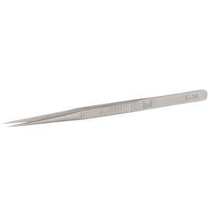 Пинцет косметический для наращивания ресниц, модель: s-14, 1 шт. Many Beauty