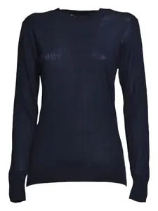 Рифлёный свитер Tagliatore, синий