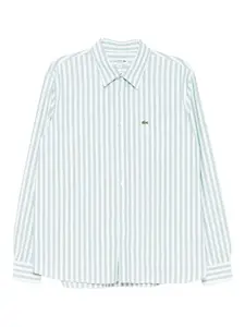 Рубашка с логотипом Lacoste, белый