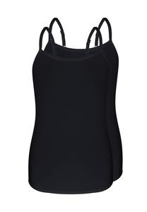 Топ прекрасная кожа 2-упаковка Sassa, черный