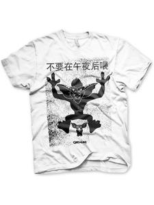 Футболка Китайский плакат белого цвета Gremlins