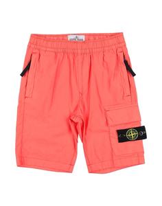 Шорты Stone Island Junior, лососево-розовый