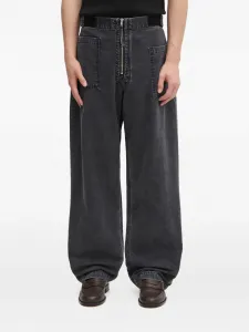 Джинсы на молнии Aries, черный