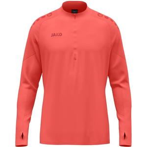 Пуловер с застежкой-молнией Light Flow Jako, красный