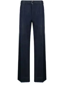 Прямые джинсы с пряжкой Lanvin, синий