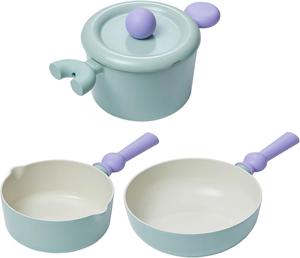 Набор кухонных принадлежностей Neoflam Better Finger, 4 предмета, мятно-зеленый