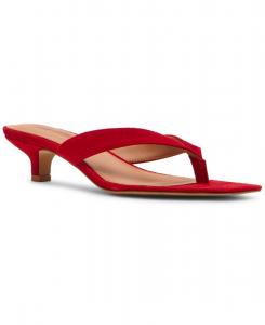 Сандалии-вьетнамки на низком каблуке Tracie Steve Madden, Red Suede