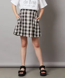 Складчатая юбка Avv, цвет Black