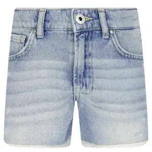 Шорты прямого кроя джинсовая ткань Pepe Jeans London, синий