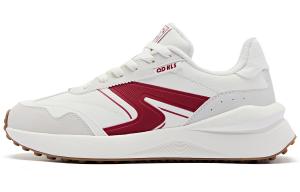 Кроссовки женские низкие красные Qiaodan