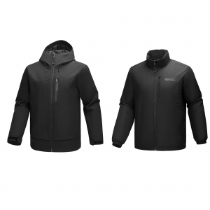 Мужская ветровка Mountain And Wild Outdoor Series Skechers, carbon черный-0018