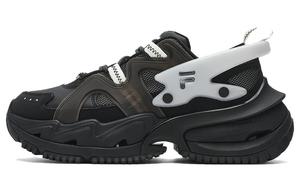 Кроссовки FILA FUSION ARMOUR Lifestyle Shoes Women's Low-top, черный