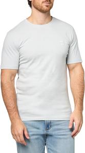 Мужская футболка BOSS с тональной тканой нашивкой-логотипом, Shark Tooth