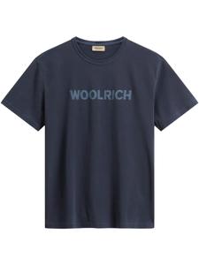 Футболка с логотипом Woolrich, синий