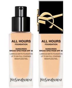 Сияющая матовая основа All Hours SPF 30 Yves Saint Laurent, цвет Ln4