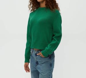 Свитер с воротником-гольф в меланжевом узоре Palm Michael Stars, Palm