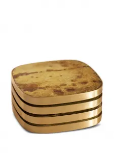 Набор Bodiam из четырех подставок Soho Home, коричневый