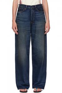 Acne Studios Свободные джинсы темно-синего цвета 1981 года