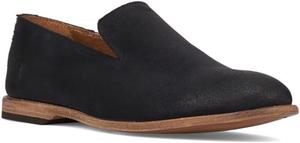 Мужские слипоны Frye Chris Venetian, стильный дизайн, мягкая кожа для образа с работы и на выходные, Indigo - Velour