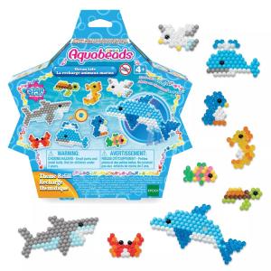 Наполнитель Aquabeads Arts & Crafts Ocean Life с бусинами и шаблонами Aquabeads