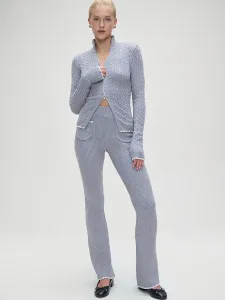 Свитер вязанной вязки Carter Frankies Bikinis, цвет Heather Grey