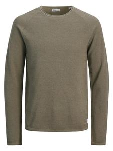 JACK & JONES Свитер 'Hill' Regular fit в коричневом цвете