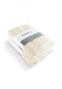 Набор полотенец Herzbach Home Pura, 2 штуки, 70x140 см, кремовый
