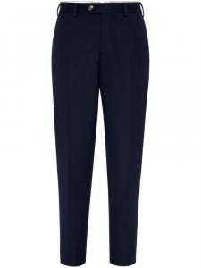 Brunello Cucinelli габардиновые брюки, синий