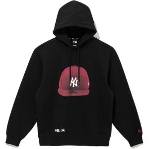 New Era Свитшот унисекс черный