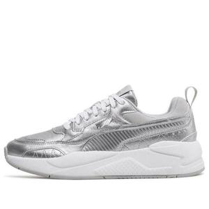 Кроссовки x-ray2 square metallic tum 'silver white' Puma, серебряный
