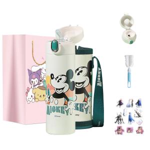 Серия Strawberry Bear практичная термокружка 500ml Disney, зеленый