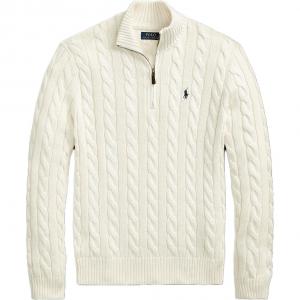 Трикотажная мужская поло Ralph Lauren экрю