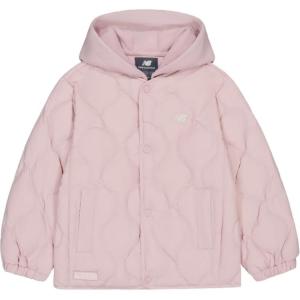 Пуховик New Balance розовый детский
