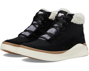 Кроссовки SOREL Out N About IV Mid Sneaker Waterproof, цвет Black/Sea Salt