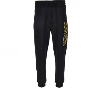 Трикотажные спортивные штаны мужские VERSACE, черный