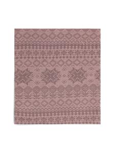 Шерстяной шарф-петля розового цвета KARI TRAA