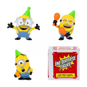 Фигурки Chibi Лиги борьбы с преступностью из мультфильма "Гадкий я", автобус для вечеринок MINIONS