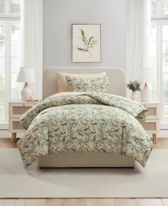 Роскошный мягкий биоморфный комплект постельного белья из 5 предметов, размер Twin Nestl, бежевый