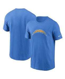 Мужская пудрово-синяя футболка с логотипом Los Angeles Chargers Primary Nike, синий