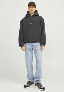 Толстовка с капюшоном APREL Jack & Jones, темно-серый